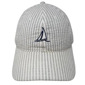 Freed Sailors Slideback Baseball Cap Multicolor OS Adjustable Pinstripe Blue84